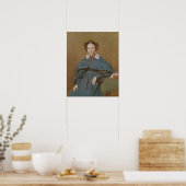 Portret van Madame Baudot, de nicht van de kunsten Poster (Keuken)