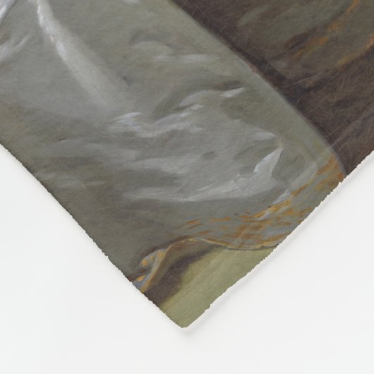 Portret van Madame Bergeret, Boucher Fleece Deken (Hoek)