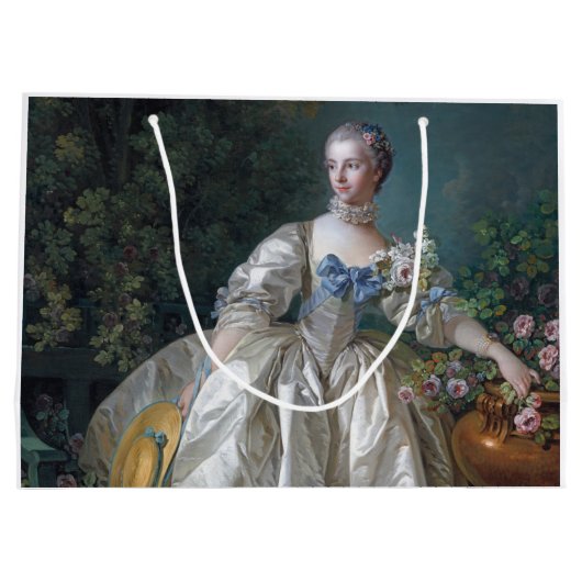 Portret van Madame Bergeret, Boucher Groot Cadeauzakje (Achterkant)