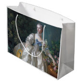 Portret van Madame Bergeret, Boucher Groot Cadeauzakje (Achterkant Gekanteld)