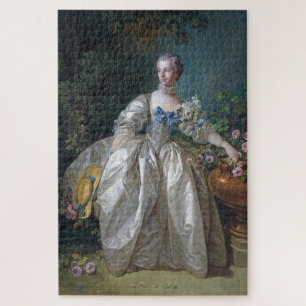 Portret van Madame Bergeret, Boucher Legpuzzel