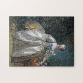 Portret van Madame Bergeret, Boucher Legpuzzel (Horizontaal)