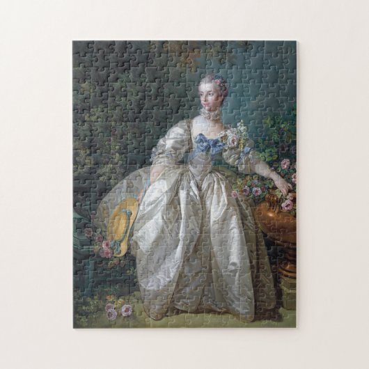 Portret van Madame Bergeret, Boucher Legpuzzel (Verticaal)
