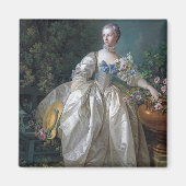 Portret van Madame Bergeret, Boucher Magneet (Voorkant)