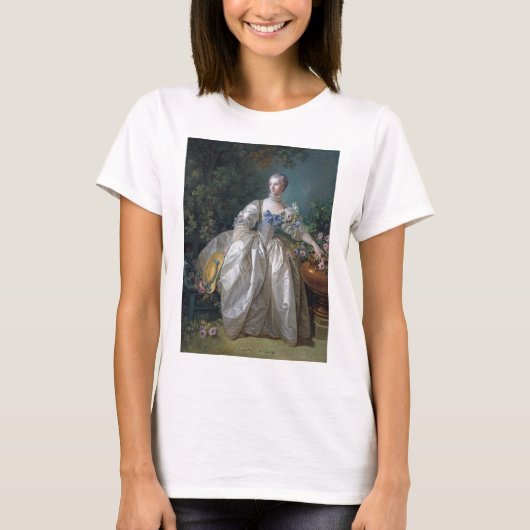 Portret van Madame Bergeret, Boucher T-shirt (Voorkant)