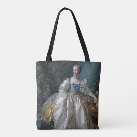 Portret van Madame Bergeret, Boucher Tote Bag (Achterkant)