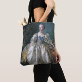 Portret van Madame Bergeret, Boucher Tote Bag (Dichtbij)