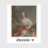 Portret van Madame Bonnier de la Mosson als Diana Sticker (Vel)
