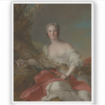 Portret van Madame Bonnier de la Mosson als Diana