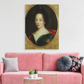 Portret van Madame Champmesle Canvas Afdruk (Insitu (Woonkamer))