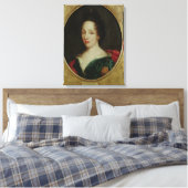 Portret van Madame Champmesle Canvas Afdruk (Insitu (Slaapkamer))