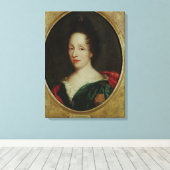 Portret van Madame Champmesle Canvas Afdruk (Insitu (Houten vloer))