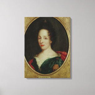 Portret van Madame Champmesle Canvas Afdruk