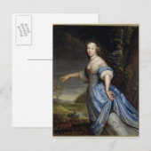 Portret van Madame de la Sabliere Briefkaart (Voorkant / Achterkant)