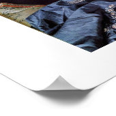 Portret van Madame de Pompadour Poster (Hoek)