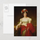 Portret van Madame de Stael Briefkaart (Voorkant / Achterkant)
