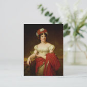 Portret van Madame de Stael Briefkaart (Staand voorkant)
