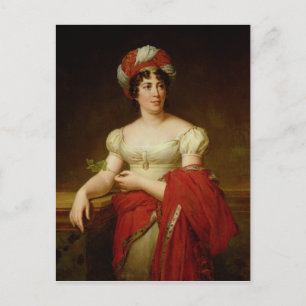Portret van Madame de Stael Briefkaart