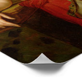 Portret van Madame de Stael Poster (Hoek)