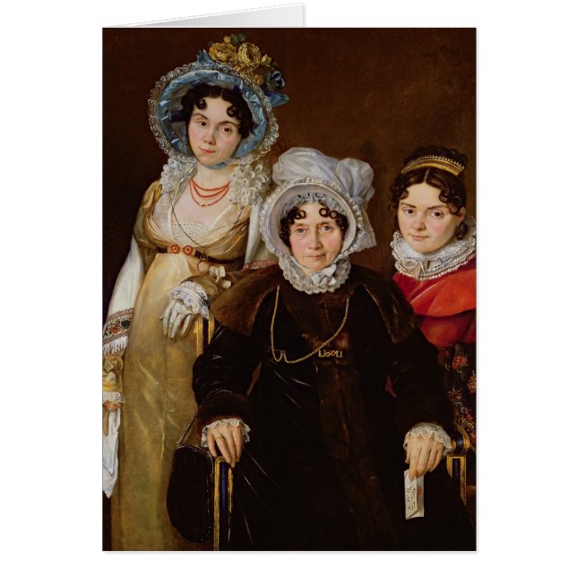 Portret van Madame de Tboos (Voorkant)