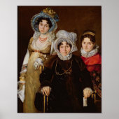 Portret van Madame de Tboos Poster (Voorkant)