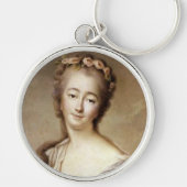 Portret van Madame du Barry Sleutelhanger (Voorkant)
