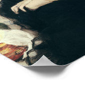 Portret van Madame Edma Pontillon 1871 Poster (Hoek)