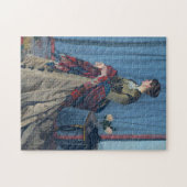 Portret van Madame Gaudibert Monet Fine Art Legpuzzel (Horizontaal)