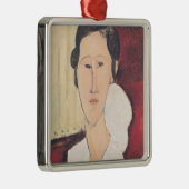 Portret van Madame Hanka Zborowska, 1917 Metalen Ornament (Rechts)