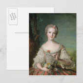 Portret van Madame Louise de France Briefkaart (Voorkant / Achterkant)