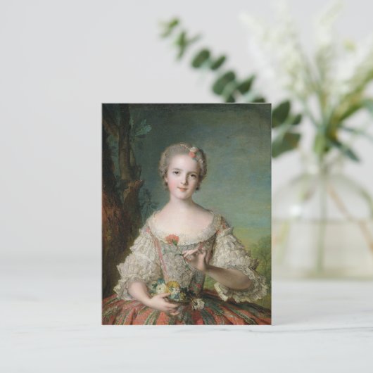 Portret van Madame Louise de France Briefkaart (Staand voorkant)