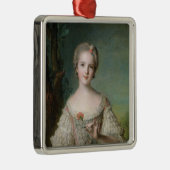 Portret van Madame Louise de France Metalen Ornament (Rechts)
