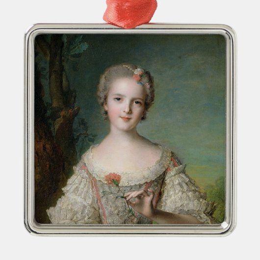 Portret van Madame Louise de France Metalen Ornament (Voorkant)