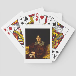 Portret van Madame Marcotte de Sainte-Marie (1803- Pokerkaarten