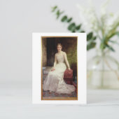 Portret van Madame Olry-Roederer, 1900 (olie op bl Briefkaart (Staand voorkant)