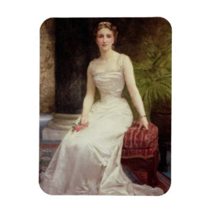 Portret van Madame Olry-Roederer, 1900 (olie op bl Magneet