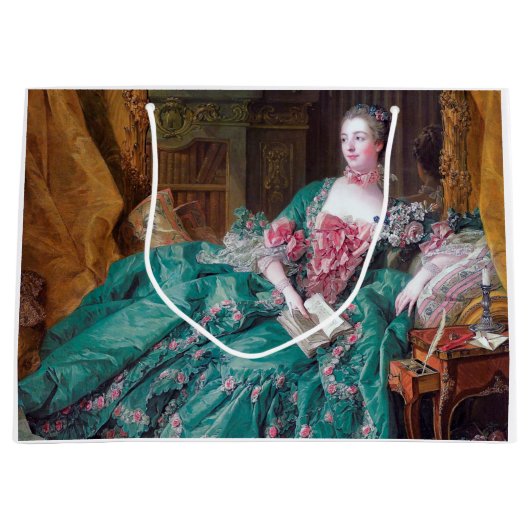 Portret van Madame Pompadour, Boucher Groot Cadeauzakje (Voorkant)