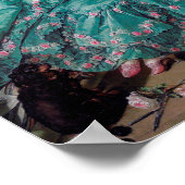 Portret van Madame Pompadour, Boucher Poster (Hoek)