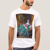 Portret van Madame Pompadour, Boucher T-shirt (Voorkant)