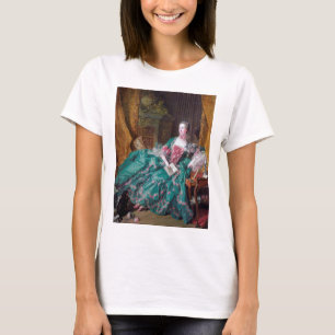 Portret van Madame Pompadour, Boucher T-shirt