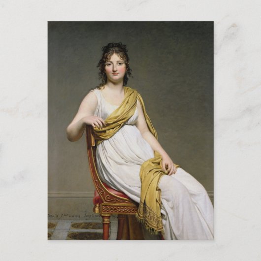 Portret van Madame Raymond de Verninac 1798-99 Briefkaart (Voorkant)