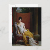 Portret van Madame Recamier Briefkaart (Voorkant / Achterkant)