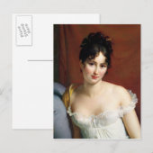 Portret van Madame Recamier Briefkaart (Voorkant / Achterkant)