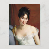 Portret van Madame Recamier Briefkaart (Voorkant)