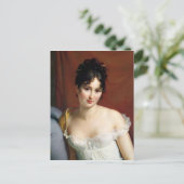 Portret van Madame Recamier Briefkaart (Staand voorkant)