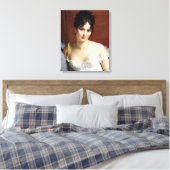 Portret van Madame Recamier Canvas Afdruk (Insitu (Slaapkamer))