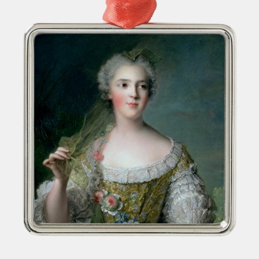 Portret van Madame Sophie Metalen Ornament (Voorkant)