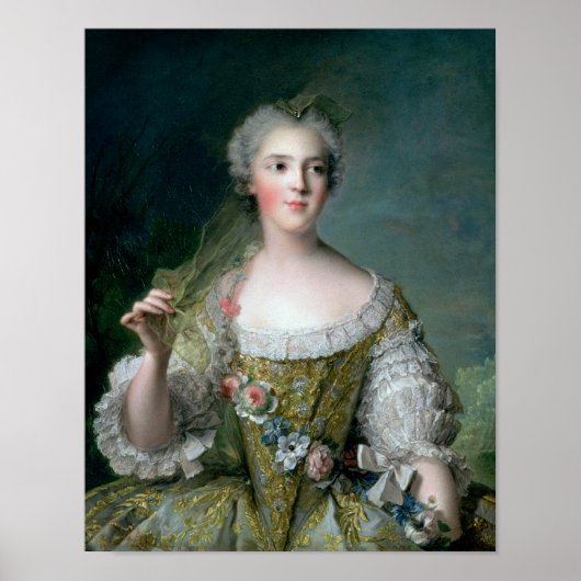 Portret van Madame Sophie Poster (Voorkant)