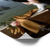 Portret van Madame Soustra. Marie-denise Villers Poster (Hoek)