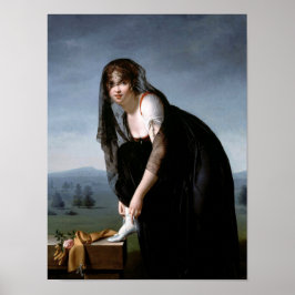 Portret van Madame Soustra. Marie-denise Villers Poster